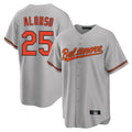 tocy B.Orioles #25 Pete Alonso Player Gray Home Game Stitched Jerseys