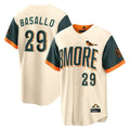 tocy B.Orioles #29 Samuel Basallo Player Cream 2026 City Connect Home Game Stitched Jerseys