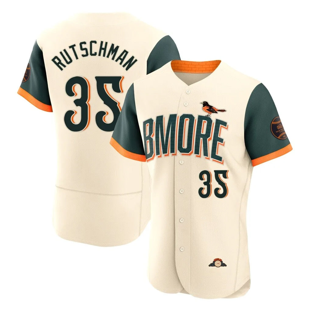tocy B.Orioles #35 Adley Rutschman Player Cream 2026 City Connect Limited Elite Home Game Stitched Jerseys