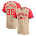 tocy B.Orioles #35 Adley Rutschman Cream American League All-Star Limited Elite Home Game Stitched Jerseys