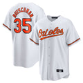 tocy B.Orioles #35 Adley Rutschman White Home Game Stitched Jerseys