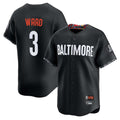 tocy B.Orioles #3 Taylor Ward Player Black City Connect Limited Home Game Stitched Jerseys