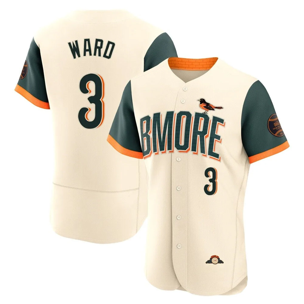 tocy B.Orioles #3 Taylor Ward Player Cream 2026 City Connect Limited Elite Home Game Stitched Jerseys