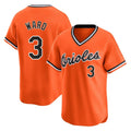 tocy B.Orioles #3 Taylor Ward Player Orange T-shirt Limited Home Game Stitched Jerseys