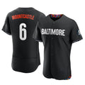 tocy B.Orioles #6 Ryan Mountcastle Player Black City Connect Limited Elite Home Game Stitched Jerseys