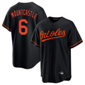 tocy B.Orioles #6 Ryan Mountcastle Player Black Home Game Stitched Jerseys