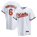 tocy B.Orioles #6 Ryan Mountcastle Player White Home Game Stitched Jerseys