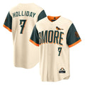 tocy B.Orioles #7 Jackson Holliday Player Cream 2026 City Connect Home Game Stitched Jerseys