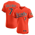 tocy B.Orioles #7 Jackson Holliday Player Orange Limited Elite Home Game Stitched Jerseys
