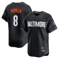 tocy B.Orioles #8 Cal Ripken Player Black City Connect Limited Home Game Stitched Jerseys