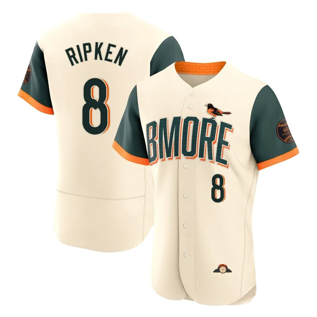 tocy B.Orioles #8 Cal Ripken Player Cream 2026 City Connect Limited Elite Home Game Stitched Jerseys