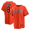 tocy B.Orioles #8 Cal Ripken Player Orange Home Game Stitched Jerseys