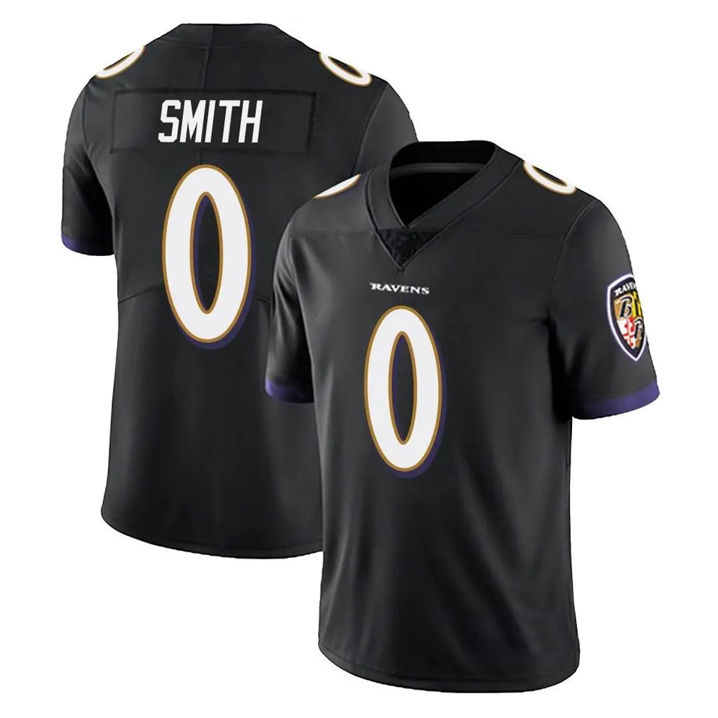 tocy B.Ravens #0 Roquan Smith Player Black Vapor Untouchable Limited Home Game Stitched Jerseys