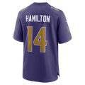 tocy B.Ravens #14 Kyle Hamilton Purple Alternate Game Stitched Jerseys