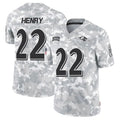 tocy B.Ravens #22 Derrick Henry Player Arctic Camo Salute to Service Limited Stitched Jerseys