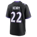 tocy B.Ravens #22 Derrick Henry Player Black Home Game Stitched Jerseys