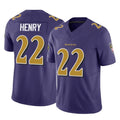 tocy B.Ravens #22 Derrick Henry Player Purple Limited Home Game Stitched Jerseys