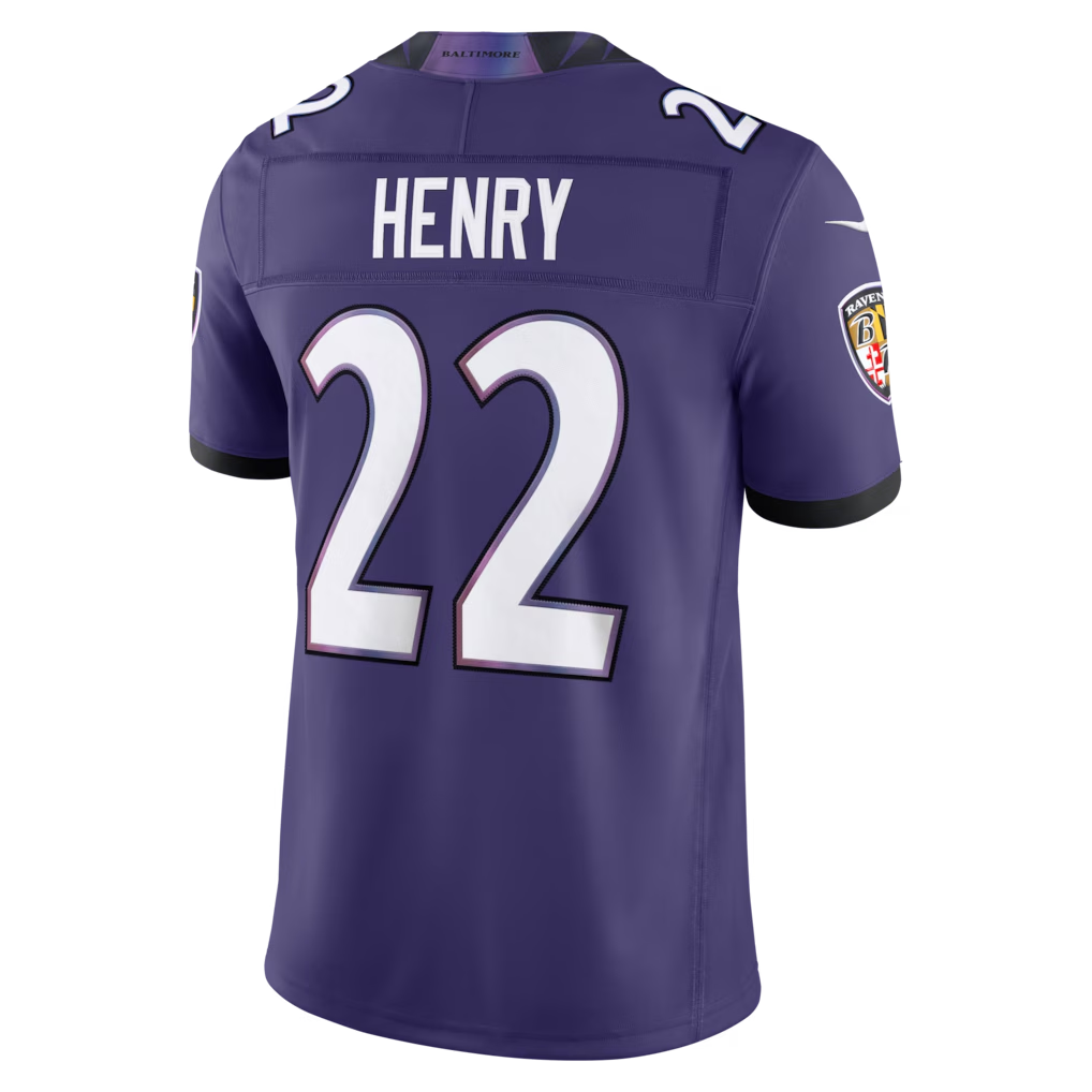 tocy B.Ravens #22 Derrick Henry Purple Team Vapor F.U.S.E. Stitched Limited Jerseys