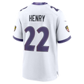 tocy B.Ravens #22 Derrick Henry White Game Stitched Jerseys