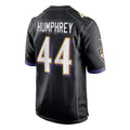 tocy B.Ravens #44 Marlon Humphrey Player Black Alternate Home Game Stitched Jerseys