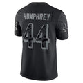 tocy B.Ravens #44 Marlon Humphrey Player Black RFLCTV Limited Stitched Jerseys