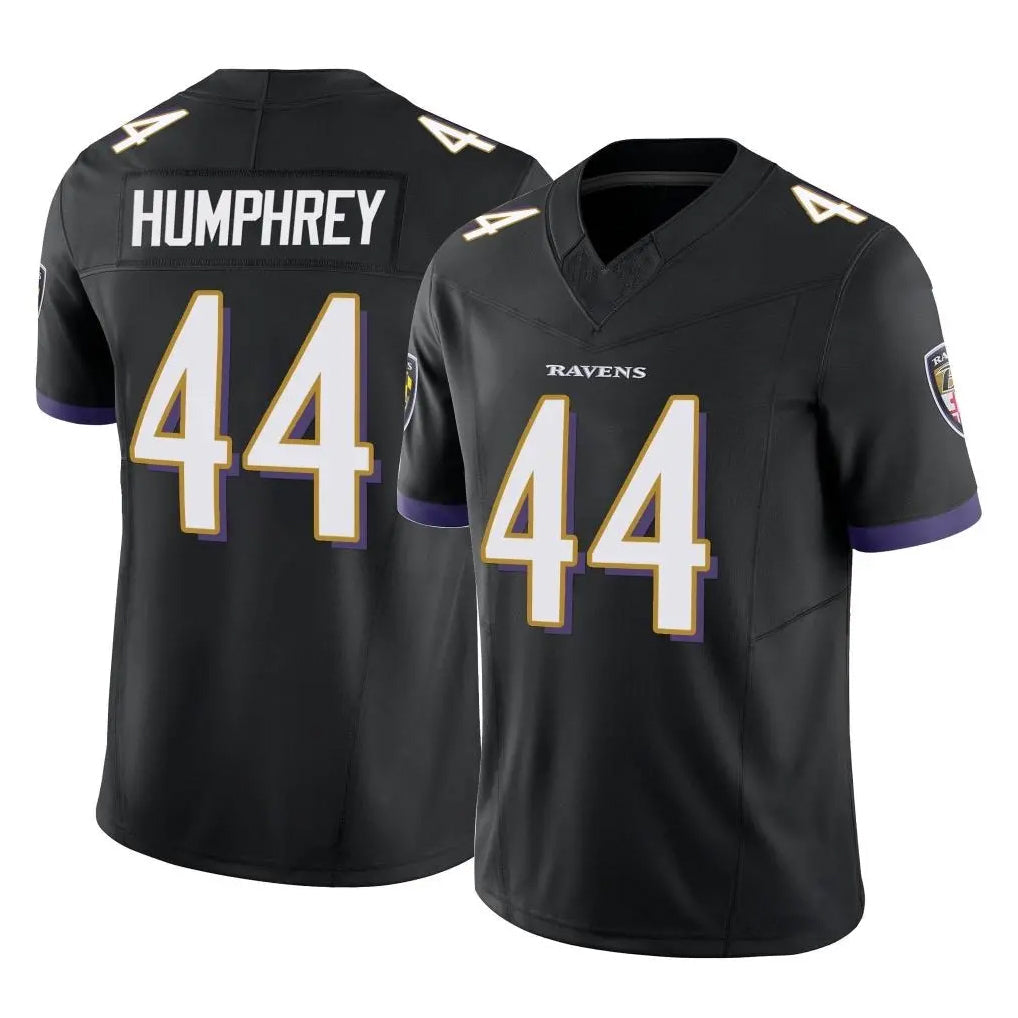 tocy B.Ravens #44 Marlon Humphrey Player Black Vapor F.U.S.E. Limited Home Game Stitched Jerseys