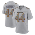tocy B.Ravens #44 Marlon Humphrey Player Gray Replica Limited Stitched Jerseys
