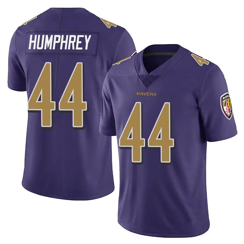 tocy B.Ravens #44 Marlon Humphrey Player Purple Color Vapor Untouchable Home Game Stitched Jerseys