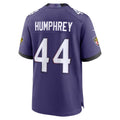 tocy B.Ravens #44 Marlon Humphrey Player Purple Home Game Stitched Jerseys