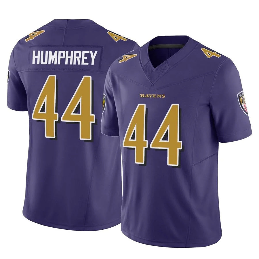 tocy B.Ravens #44 Marlon Humphrey Player Purple Legend Limited Home Game Stitched Jerseys