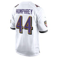 tocy B.Ravens #44 Marlon Humphrey Player White Alternate Home Game Stitched Jerseys