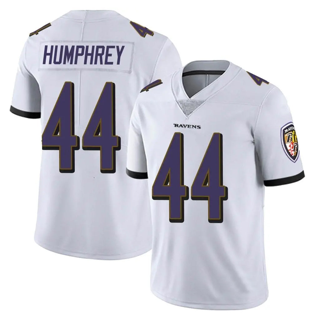 tocy B.Ravens #44 Marlon Humphrey Player White Vapor Untouchable Limited Home Game Stitched Jerseys