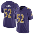 tocy B.Ravens #52 Ray Lewis Player Purple Color Vapor Untouchable Limited Game Stitched Jerseys