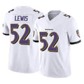 tocy B.Ravens #52 Ray Lewis Player White Vapor F.U.S.E. Limited Game Home Stitched Jerseys