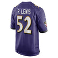 tocy B.Ravens #52 Ray Lewis Player Purple Home Stitched Jerseys