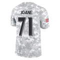 tocy B.Ravens #71 Olaivavega Ioane Player Arctic Camo Salute to Service Limited Stitched Jerseys