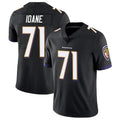 tocy B.Ravens #71 Olaivavega Ioane Player Black Vapor Untouchable Limited Home Stitched Jerseys