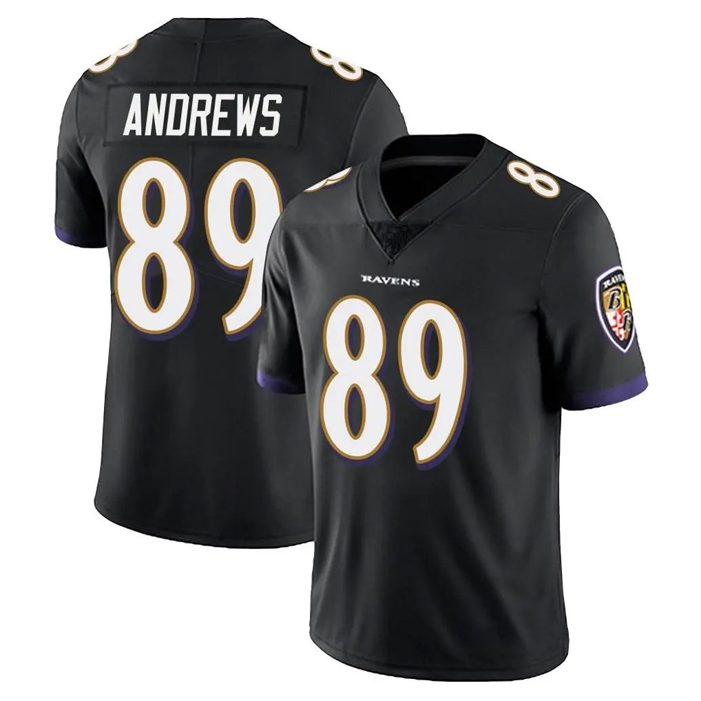tocy B.Ravens #89 Mark Andrews Player Black Vapor Untouchable Limited Home Stitched Jerseys