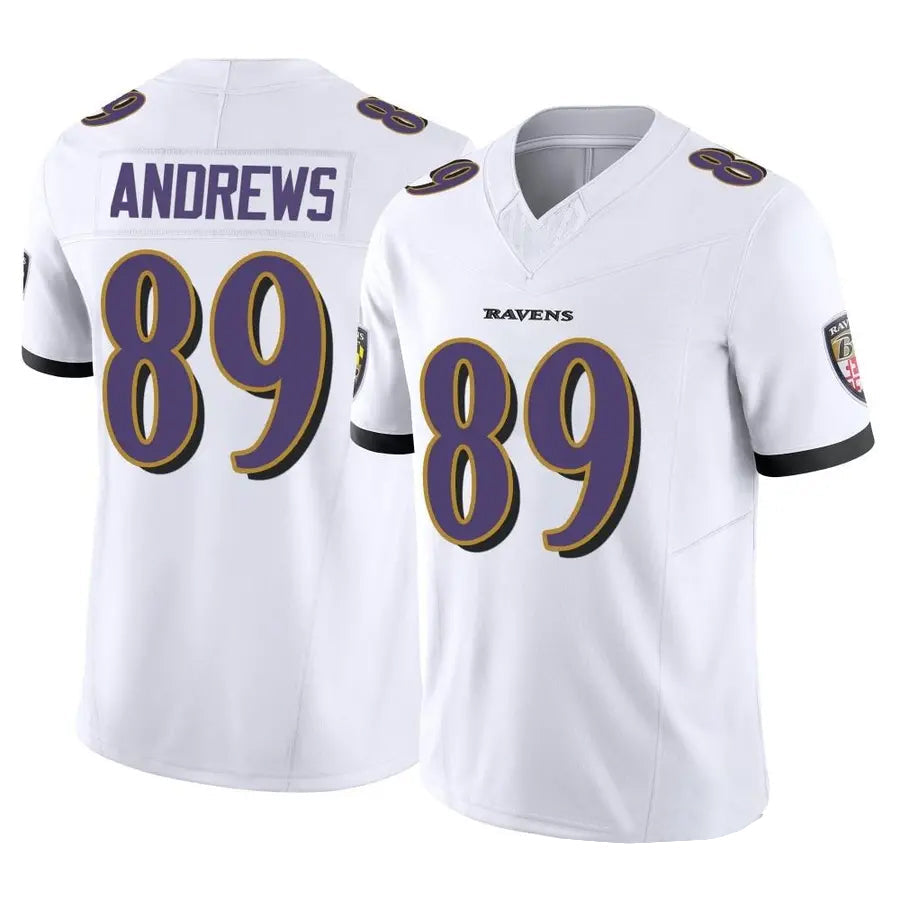 tocy B.Ravens #89 Mark Andrews Player White Vapor F.U.S.E. Limited Stitched Jerseys