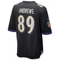 tocy B.Ravens #89 Mark Andrews Player Black Game Stitched Jerseys