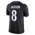 tocy B.Ravens #8 Lamar Jackson Black Alternate Alternate Vapor F.U.S.E. Stitched Limited Jerseys
