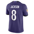 tocy B.Ravens #8 Lamar Jackson Purple Team Vapor F.U.S.E. Stitched Limited Jerseys