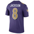 tocy B.Ravens #8 Lamar Jackson Player Purple Legend Performance Stitched Jerseys