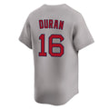 tocy B.Red Sox #16 Jarren Duran Player Gray Road Limited Home Game Stitched Jerseys