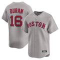 tocy B.Red Sox #16 Jarren Duran Player Gray Road Limited Home Game Stitched Jersey