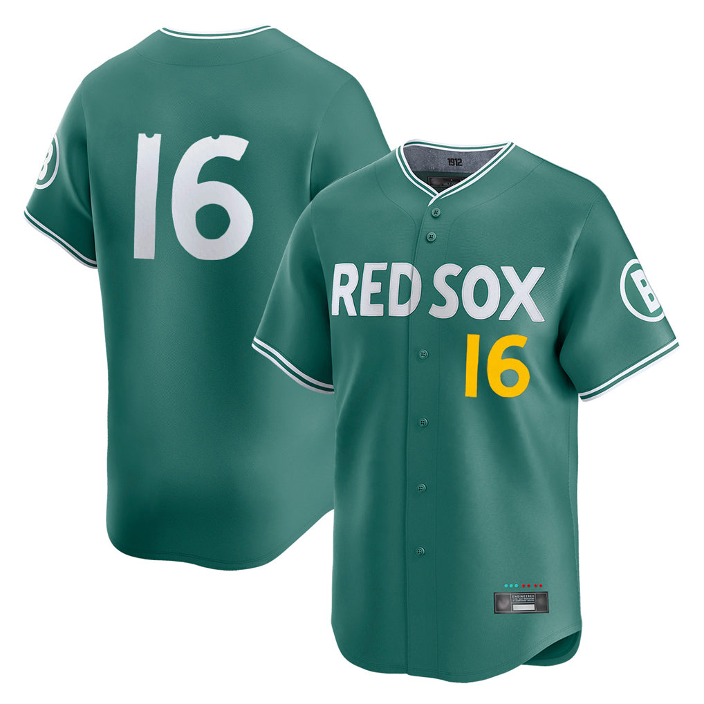 tocy B.Red Sox #16 Jarren Duran Player Green City Connect Limited Home Game Stitched Jersey
