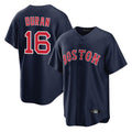 tocy B.Red Sox #16 Jarren Duran Player Navy Home Game Stitched Jersey