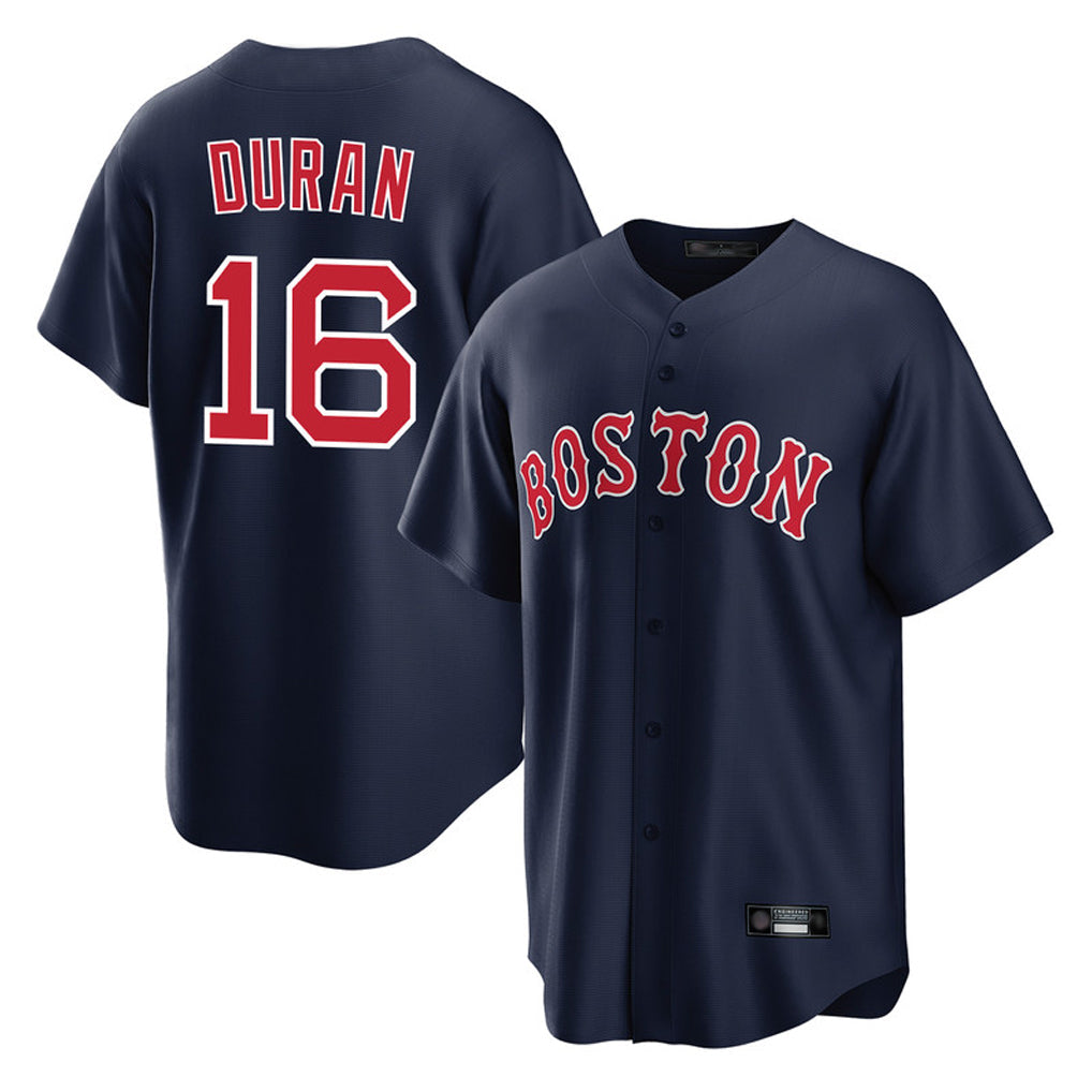tocy B.Red Sox #16 Jarren Duran Player Navy Home Game Stitched Jersey