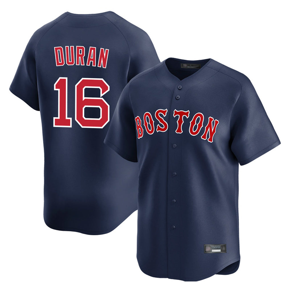 tocy B.Red Sox #16 Jarren Duran Player Navy Limited Home Game Stitched Jersey