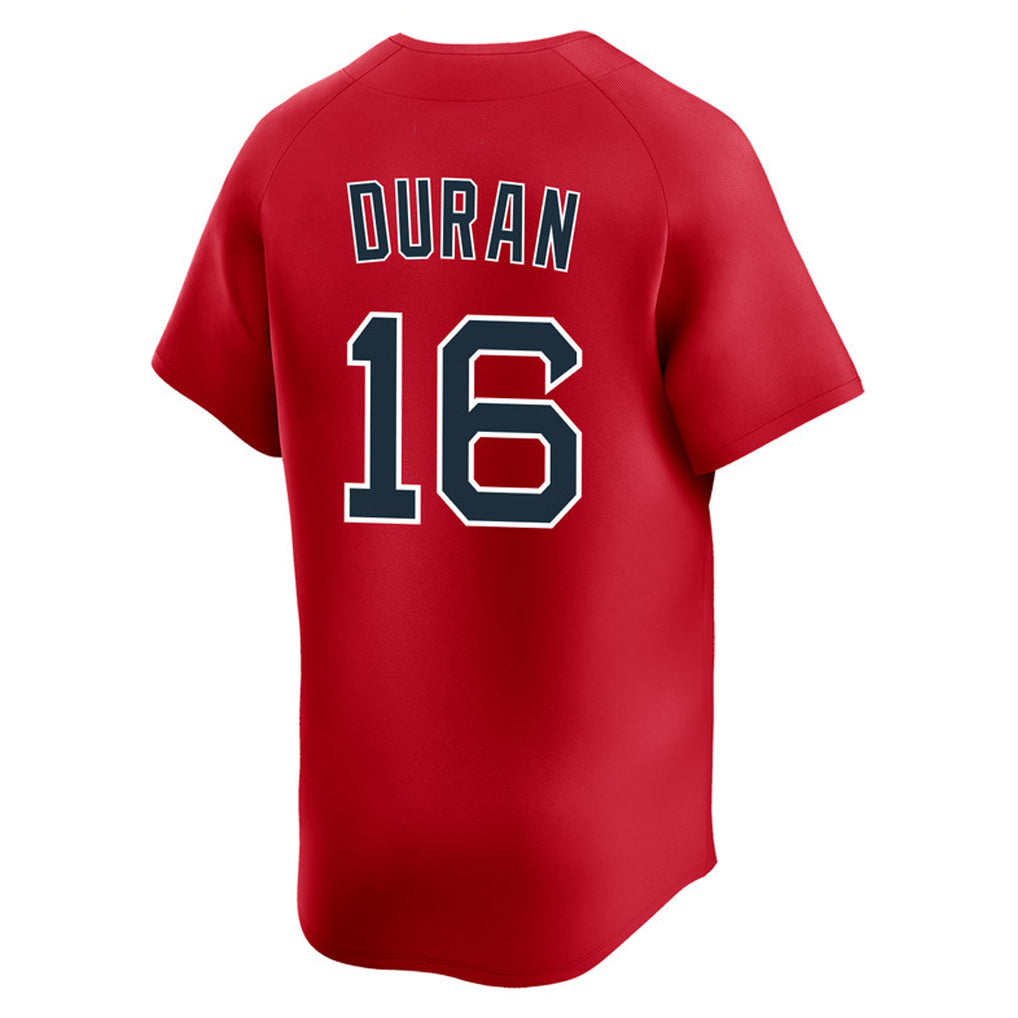 tocy B.Red Sox #16 Jarren Duran Player Red Limited Home Game Stitched Jerseys
